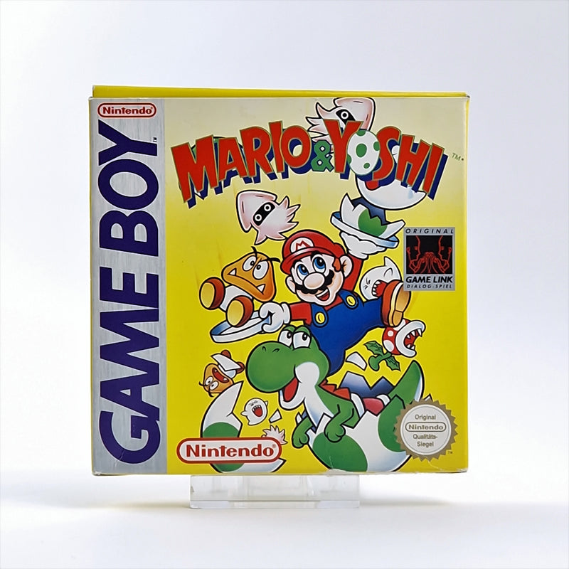 Nintendo Game Boy Classic Spiel : Mario & Yoshi - OVP Anleitung PAL Gameboy Game