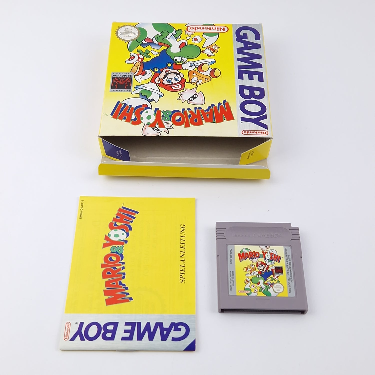 Nintendo Game Boy Classic Game: Mario & Yoshi - OVP Instructions PAL Gameboy Game