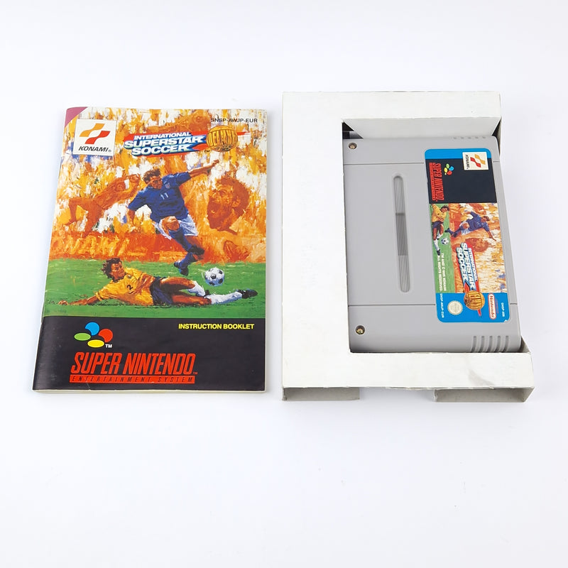 Super Nintendo Game: International Superstar Soccer Deluxe Football - SNES orig