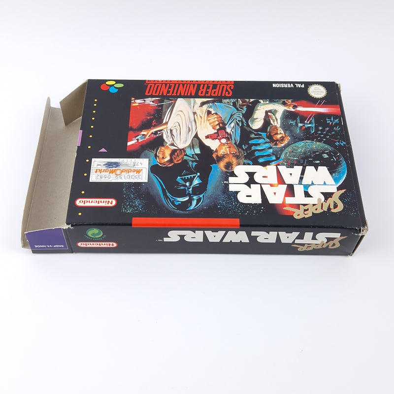 Super Nintendo Spiel : Super Star Wars - OVP Anleitung PAL | SNES Game