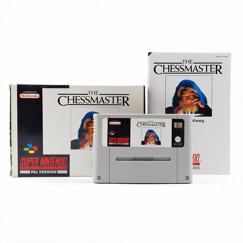 Super Nintendo Spiel : The Chessmaster - OVP Anleitung PAL NOE | SNES Game