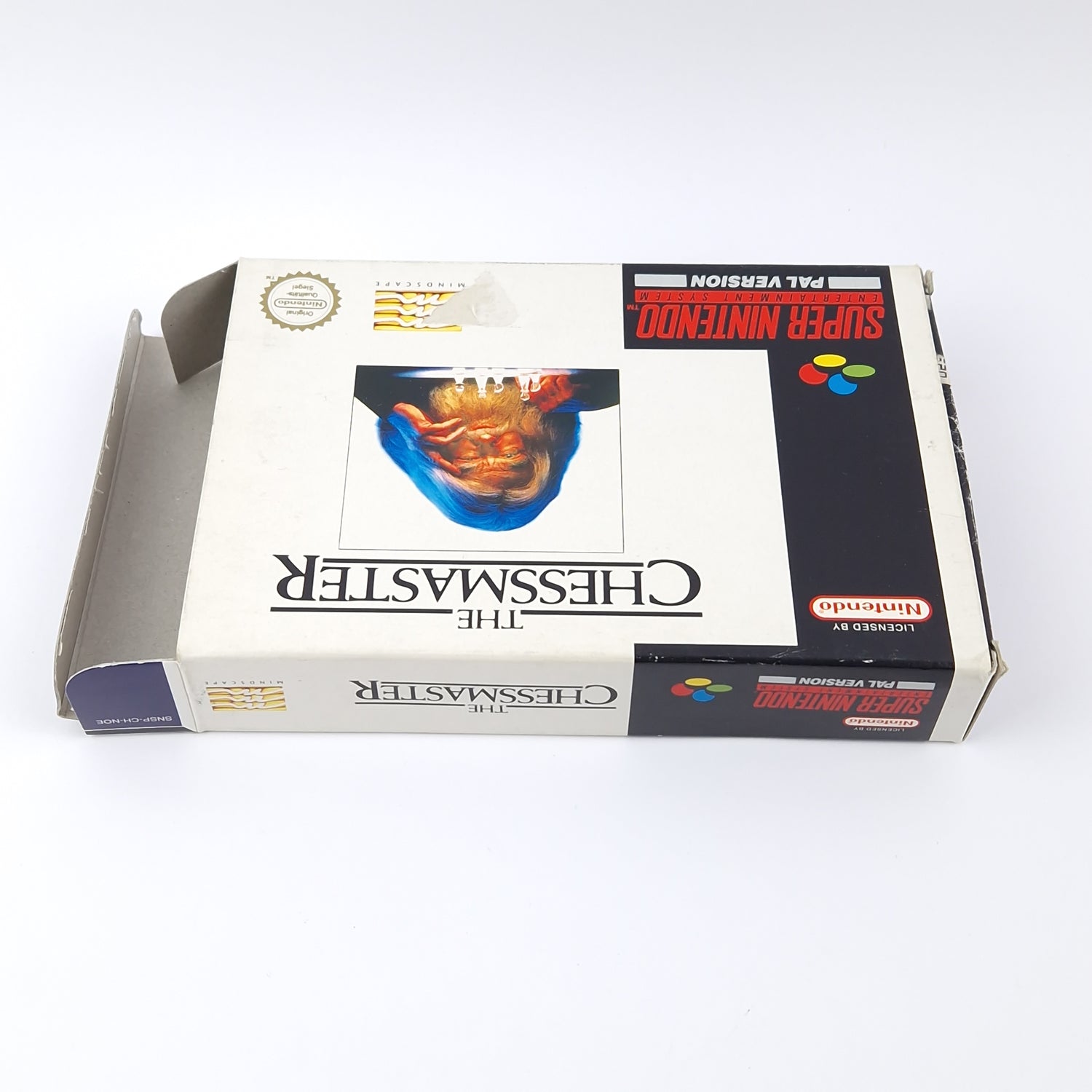 Super Nintendo Spiel : The Chessmaster - OVP Anleitung PAL NOE | SNES Game