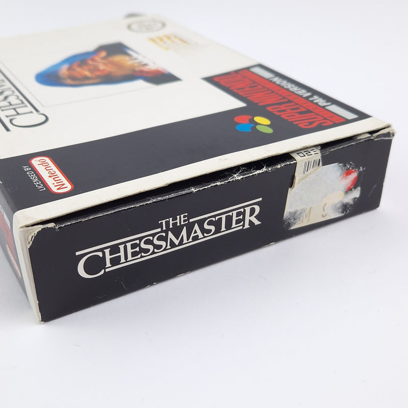 Super Nintendo Spiel : The Chessmaster - OVP Anleitung PAL NOE | SNES Game