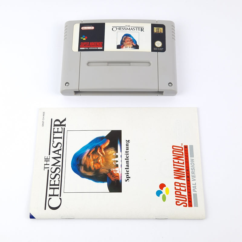 Super Nintendo Spiel : The Chessmaster - OVP Anleitung PAL NOE | SNES Game