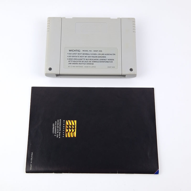 Super Nintendo Spiel : The Chessmaster - OVP Anleitung PAL NOE | SNES Game