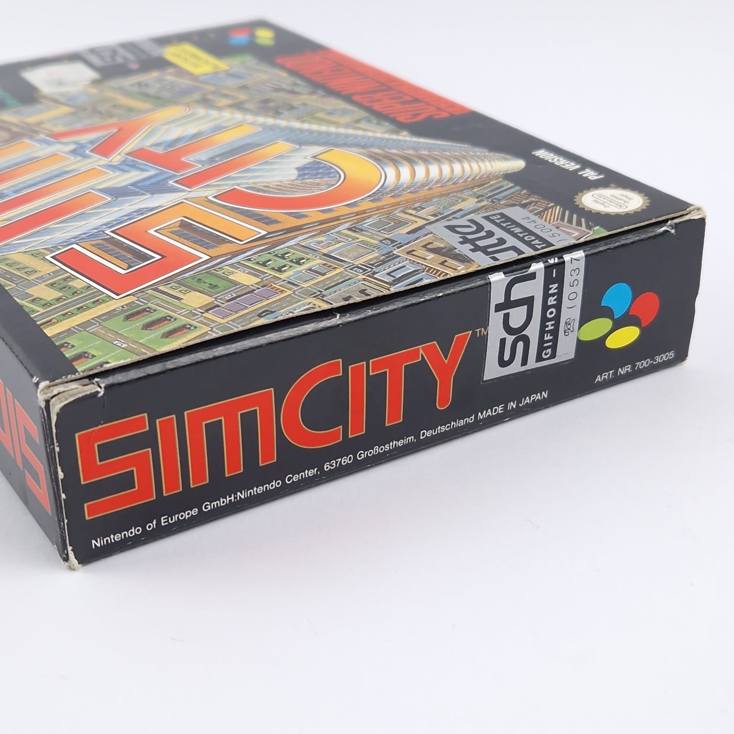 Super Nintendo Spiel : Sim City - OVP Ohne Inlay u. Anleitung | SNES Game