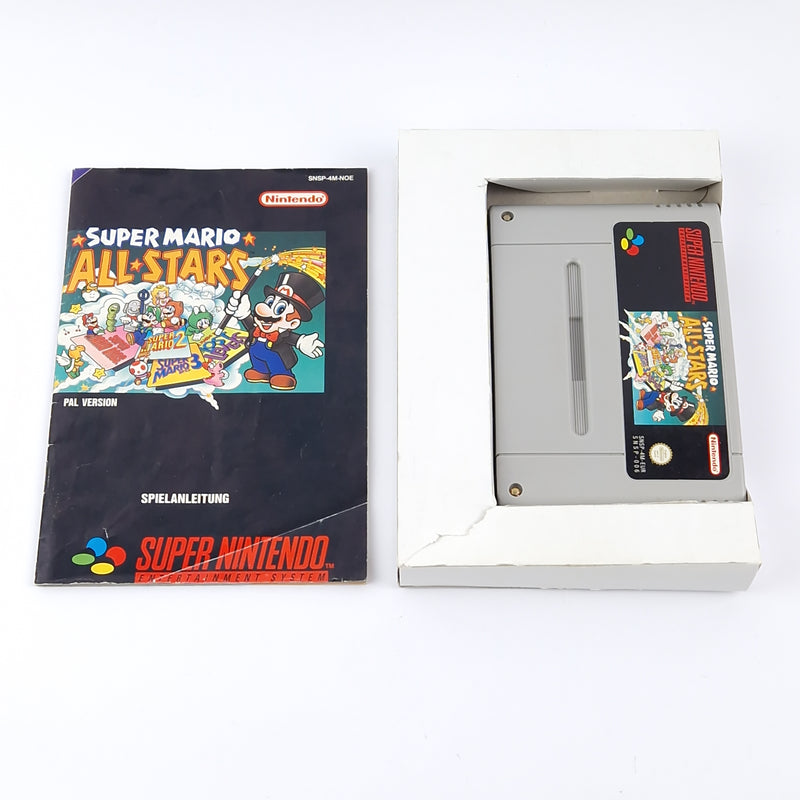 Super Nintendo Spiel : Super Mario All Stars - Super Classic Serie OVP PAL SNES