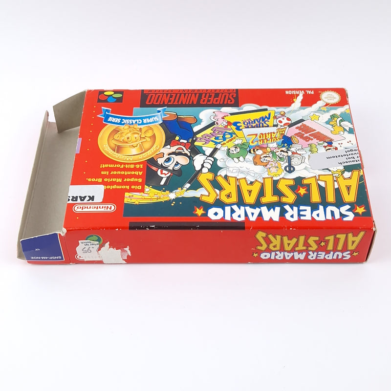 Super Nintendo Spiel : Super Mario All Stars - Super Classic Serie OVP PAL SNES