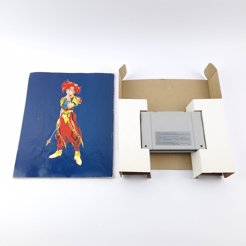 Super Nintendo Spiel : Terranigma - OVP Spieleberater Big Box | PAL Game