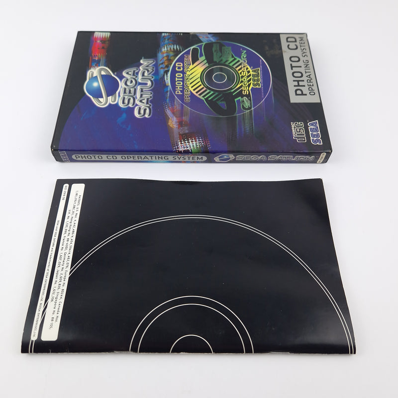 Sega Saturn Game: Photo CD Operating System - OVP Instructions PAL | CD disc