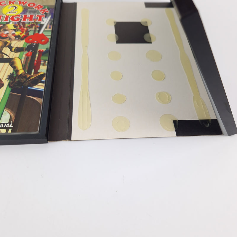 Sega Saturn Game: Clockwork Knight 2 - OVP Instructions PAL | CD disc