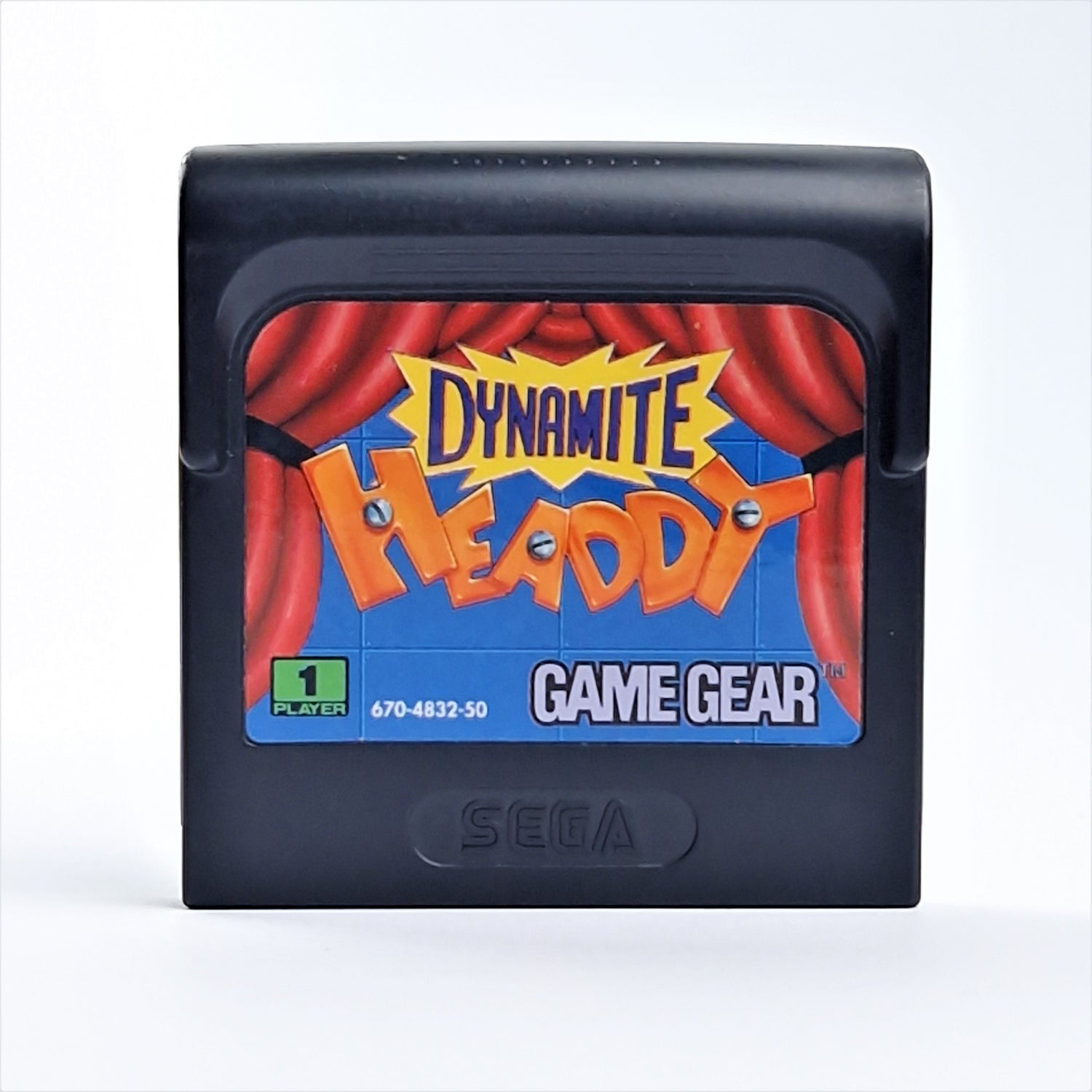Sega Game Gear Spiel : Dynamite Headdy - Modul Cartridge | PAL Game