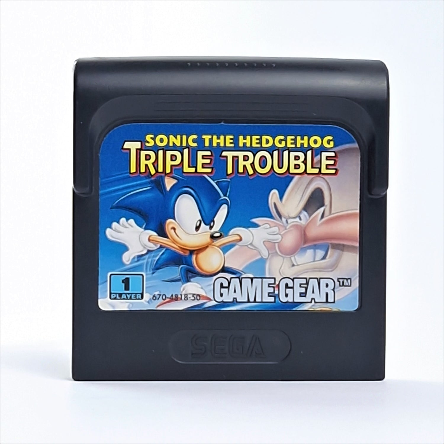 Sega Game Gear Spiel : Sonic The Hedgehog Triple Trouble - Modul Cartridge PAL