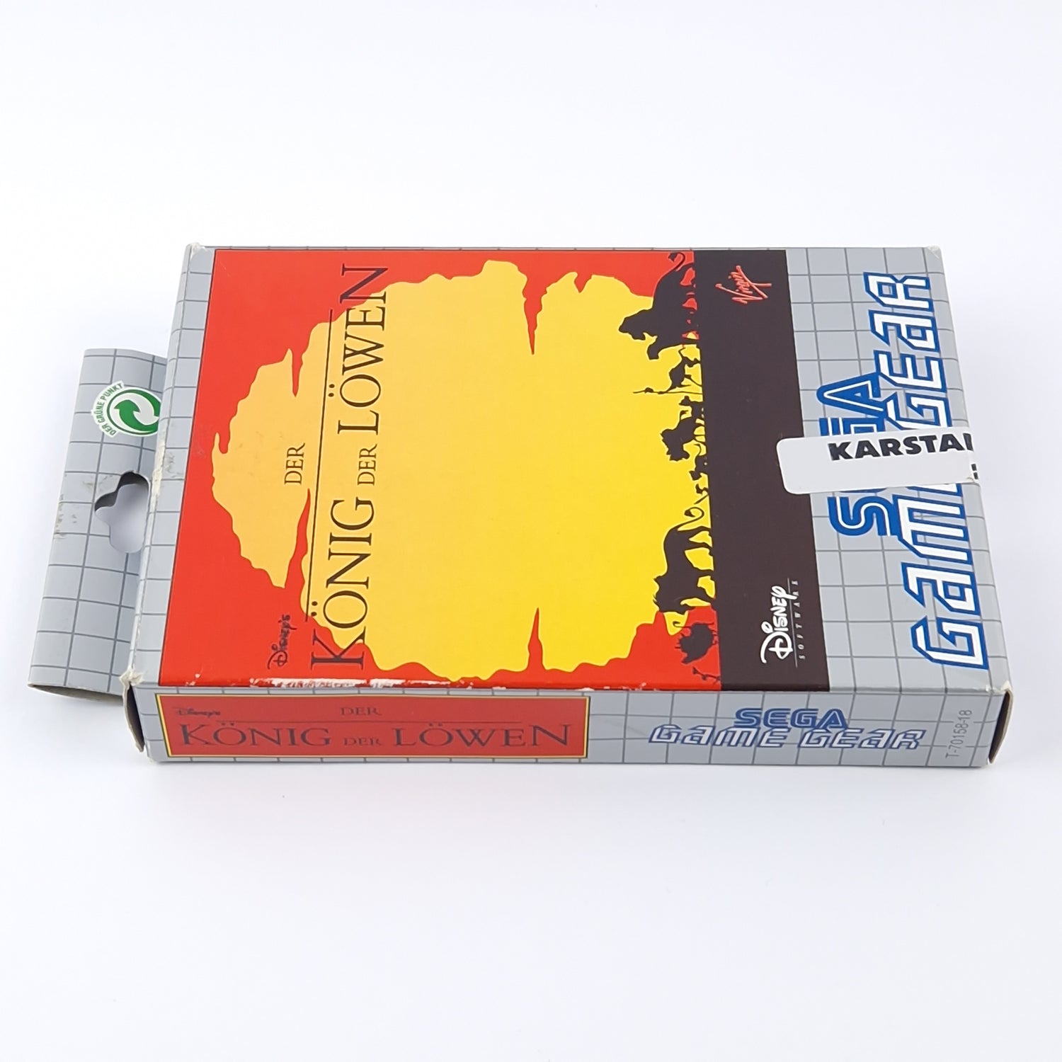 Sega Game Gear Game: The Lion King - OVP Instructions Module | PAL Game