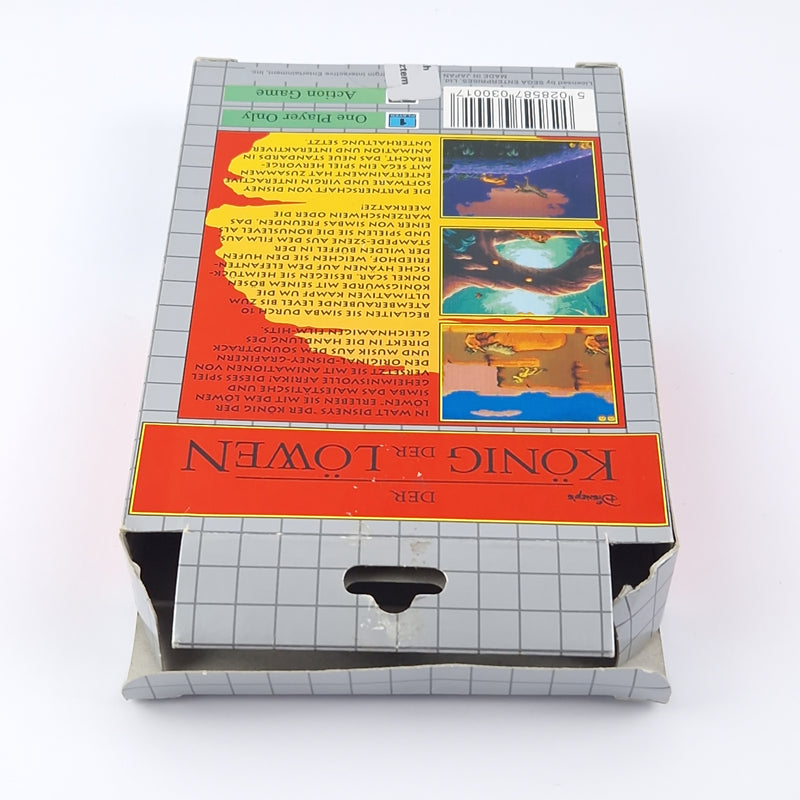 Sega Game Gear Game: The Lion King - OVP Instructions Module | PAL Game