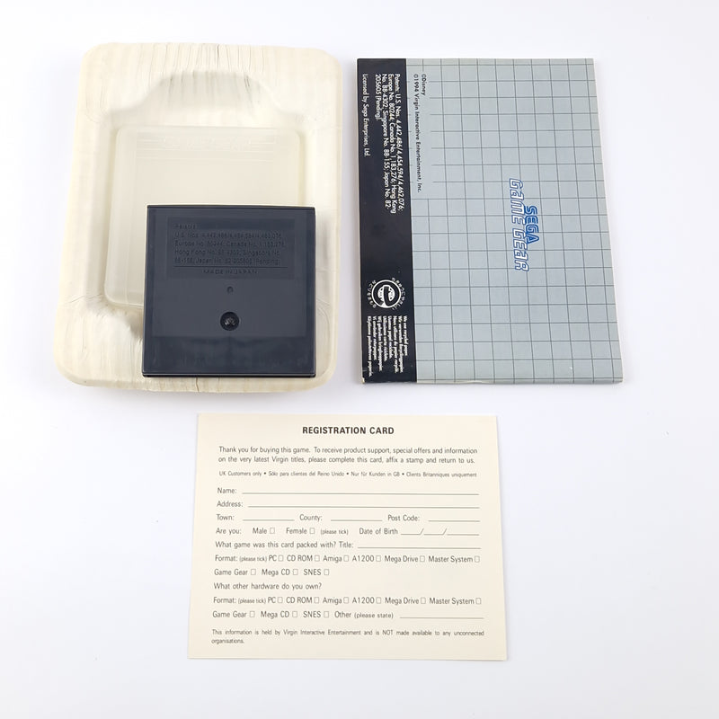 Sega Game Gear Game: The Lion King - OVP Instructions Module | PAL Game