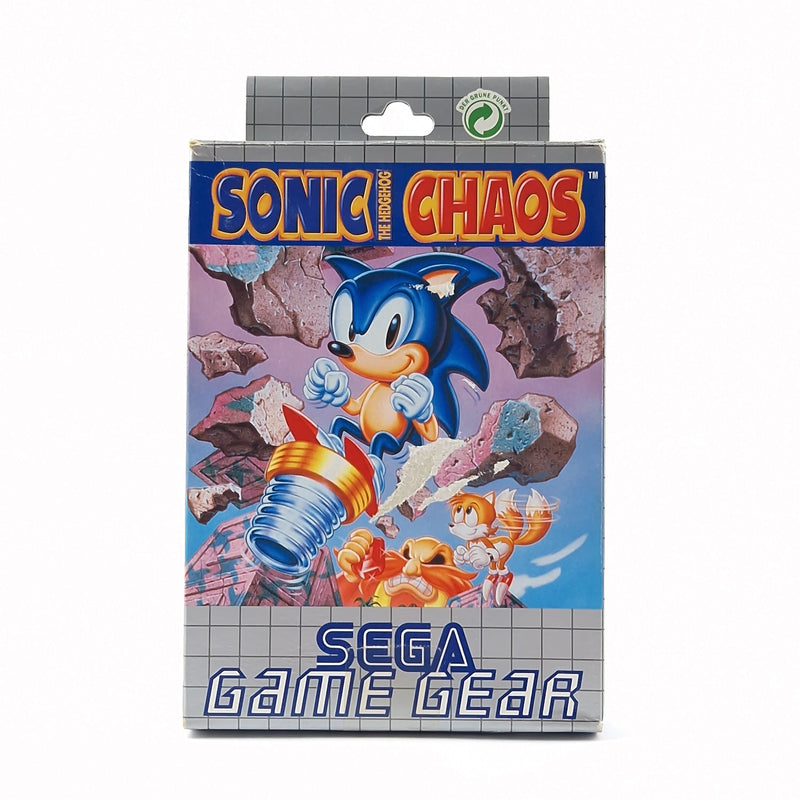 Sega Game Gear Game: Sonic The Hedgehog Chaos - OVP Instructions Module PAL
