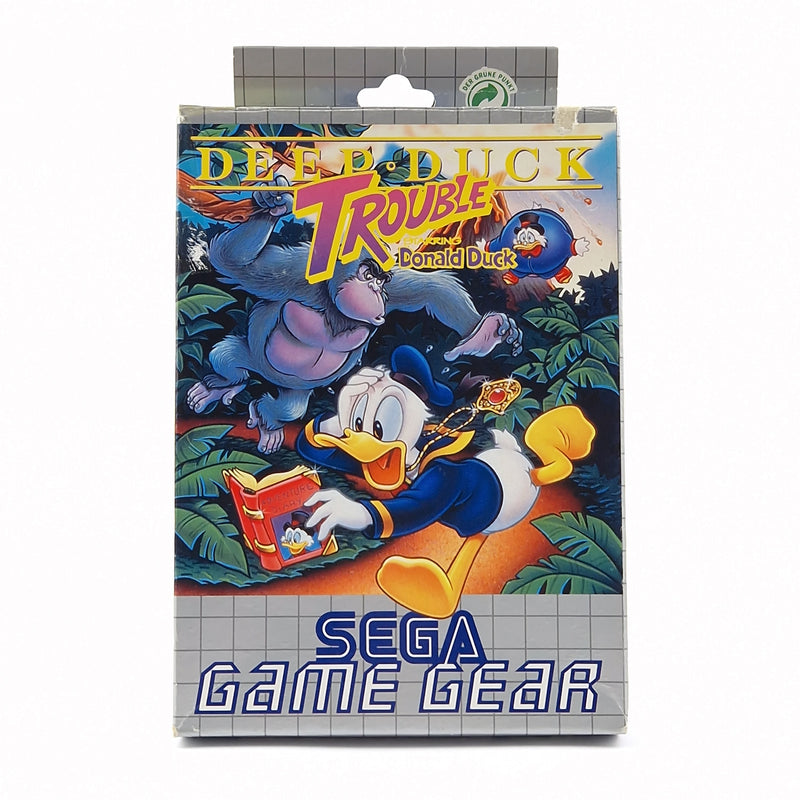 Sega Game Gear Spiel : Deep Duck Trouble starring Donald Duck - OVP Anleitung