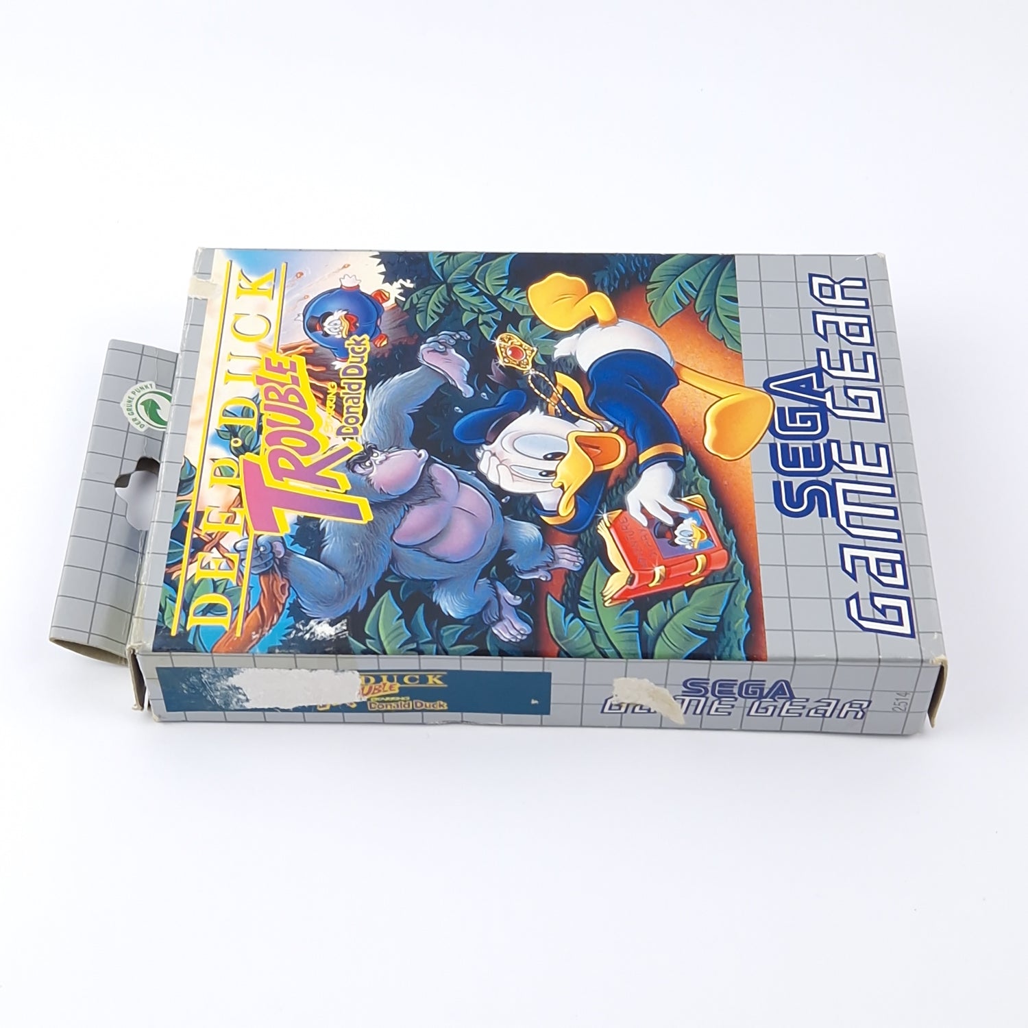 Sega Game Gear Spiel : Deep Duck Trouble starring Donald Duck - OVP Anleitung