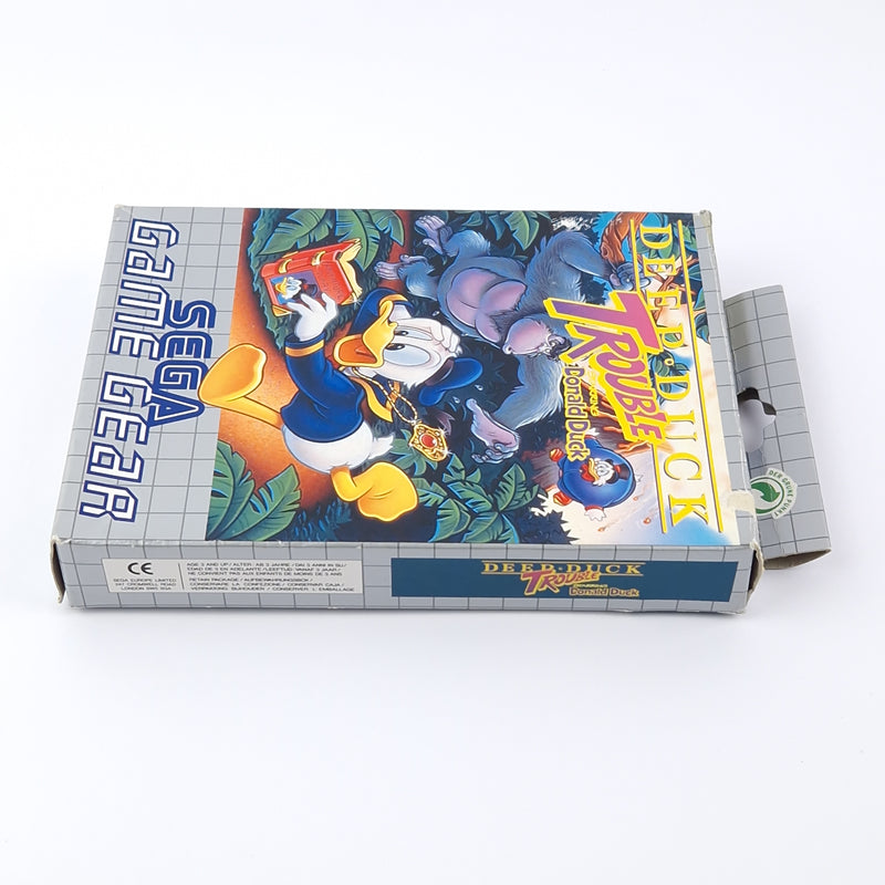 Sega Game Gear Spiel : Deep Duck Trouble starring Donald Duck - OVP Anleitung