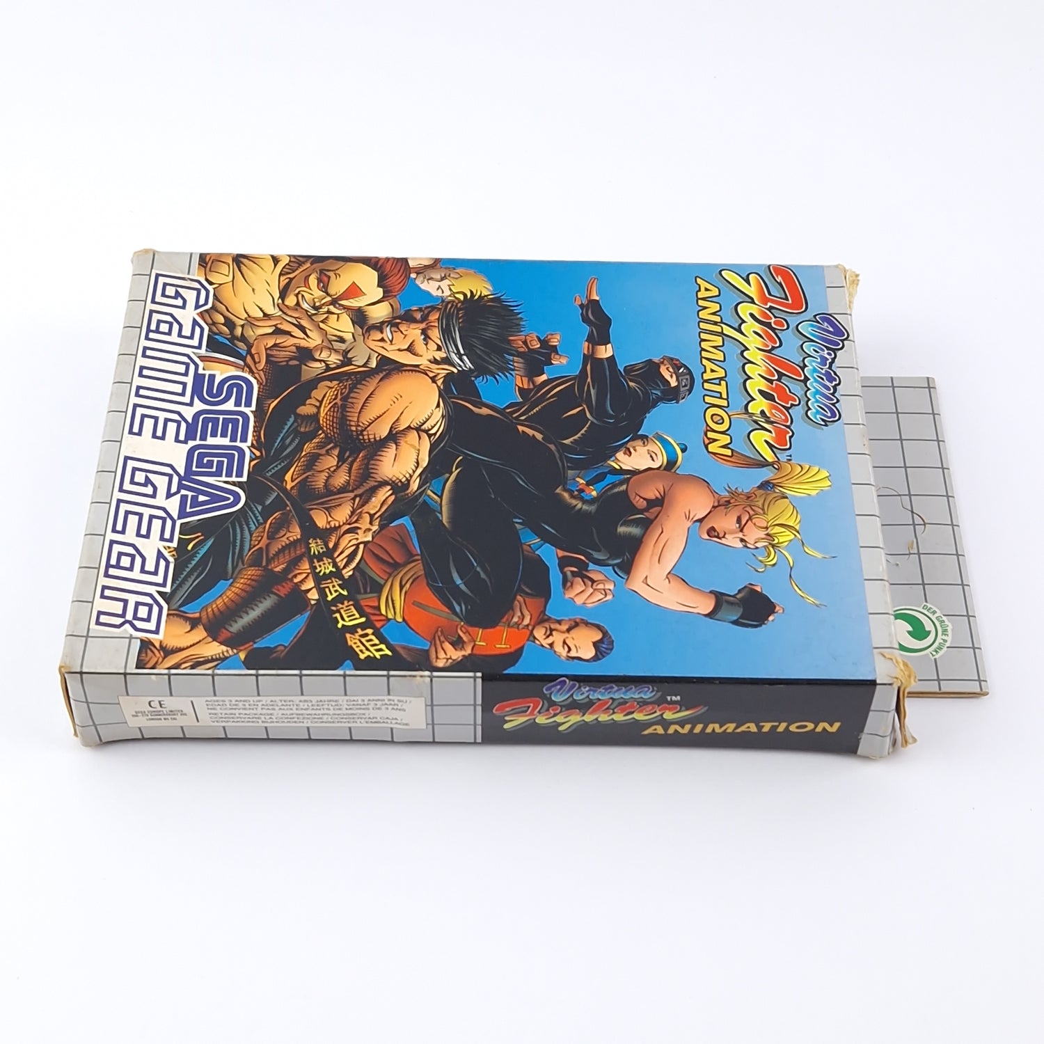 Sega Game Gear Spiel : Virtua Fighter Animation - OVP Anleitung Modul | PAL Game