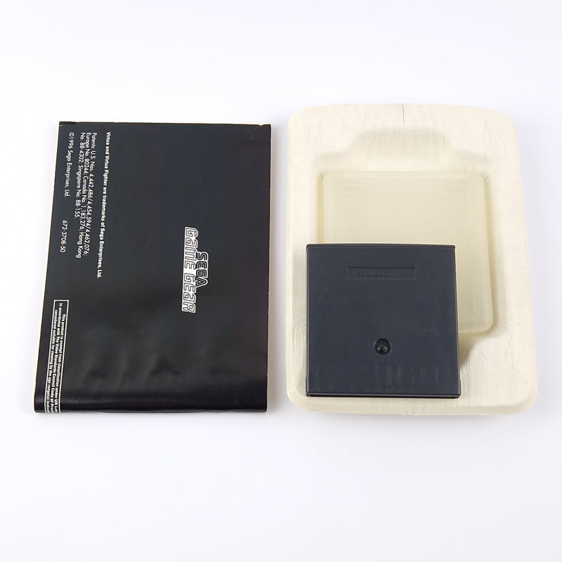 Sega Game Gear Spiel : Virtua Fighter Animation - OVP Anleitung Modul | PAL Game