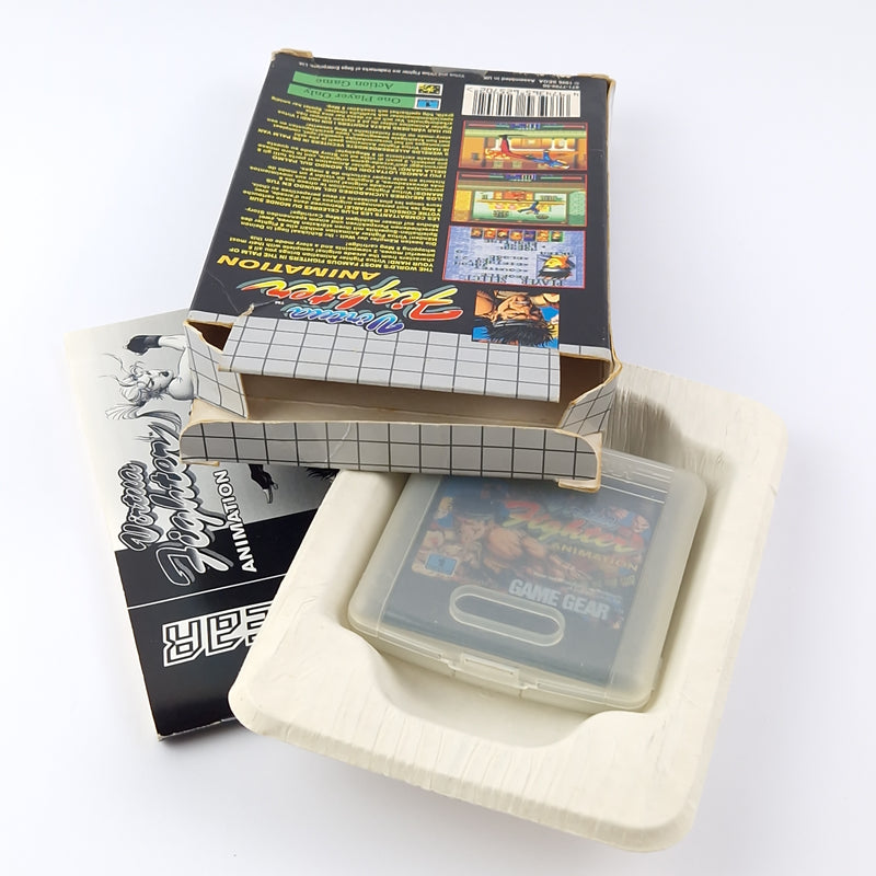 Sega Game Gear Spiel : Virtua Fighter Animation - OVP Anleitung Modul | PAL Game