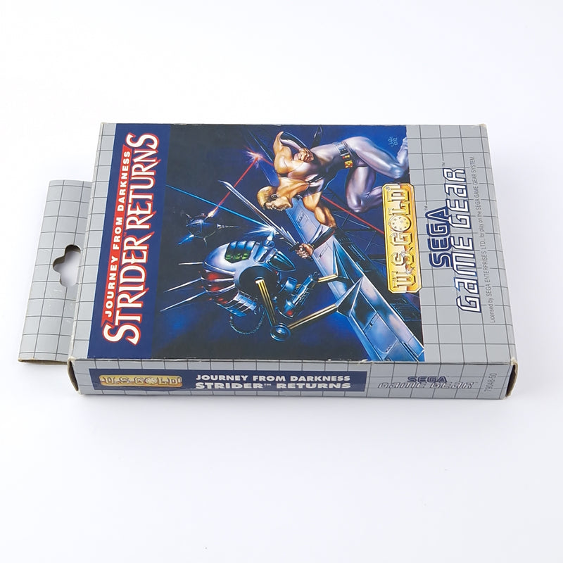 Sega Game Gear Game: Journey From Darkness Strider Returns - OVP Instructions PAL