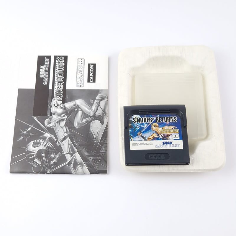 Sega Game Gear Game: Journey From Darkness Strider Returns - OVP Instructions PAL