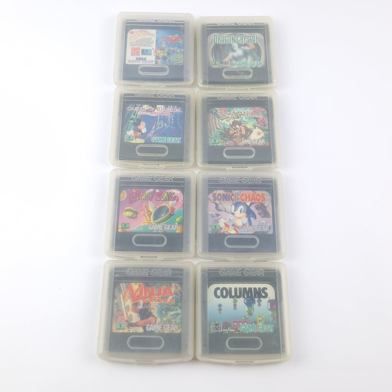 Sega Game Gear Konsole mit Carry All Case, Tv Tuner und 8 Spielen