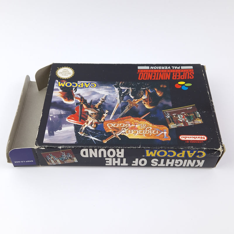 Super Nintendo Spiel : Knights of The Round - OVP Anleitung Modul | SNES PAL NOE