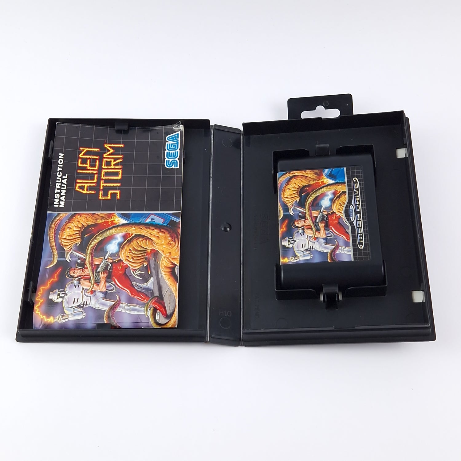 Sega Mega Drive Spiel : Alien Storm - OVP Anleitung Modul | MD PAL Cartridge