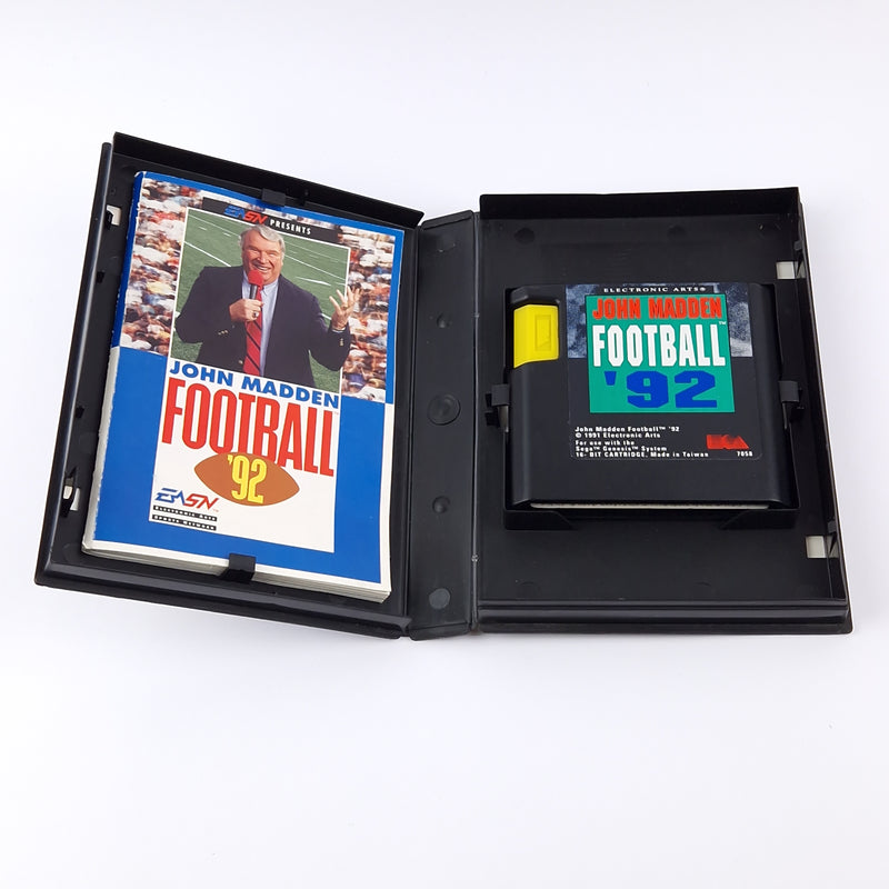 Sega Genesis Game: John Madden Football 92 - OVP Instructions USA Mega Drive