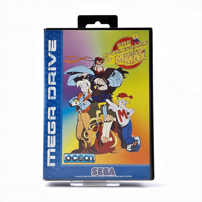 Sega Mega Drive Game: The Adventures of Mighty Max - OVP Instructions MD 16-Bit