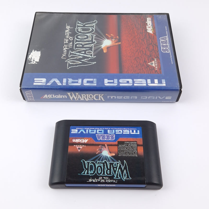Sega Mega Drive Spiel : Beware The Ultimate Evil of Warlock - OVP Anleitung PAL