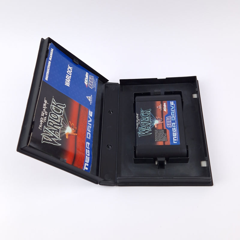 Sega Mega Drive Game: Beware The Ultimate Evil of Warlock - OVP Instructions PAL
