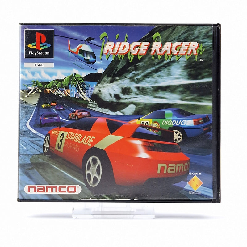 Sony Playstation 1 Spiel : Ridge Racer - OVP Anleitung CD | PS1 PSX PAL
