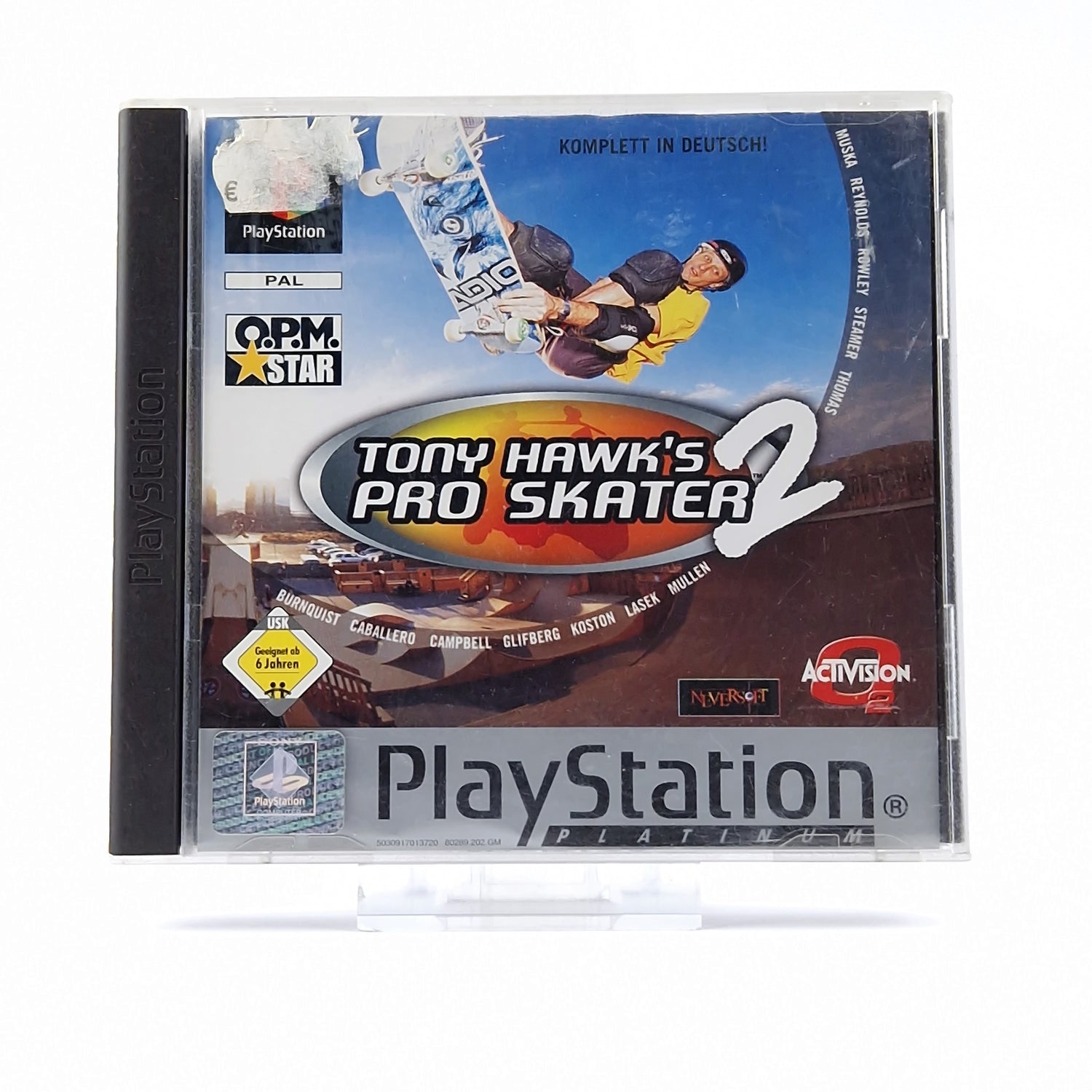 Sony Playstation 1 Spiel : Tony Hawk´s Pro Skater 2 - OVP Anleitung PAL PS1 PSX