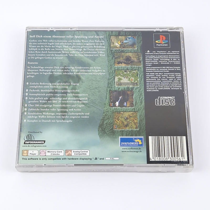 Sony Playstation 1 Game: Technomage The Return of Eternity - PS1 PSX OVP