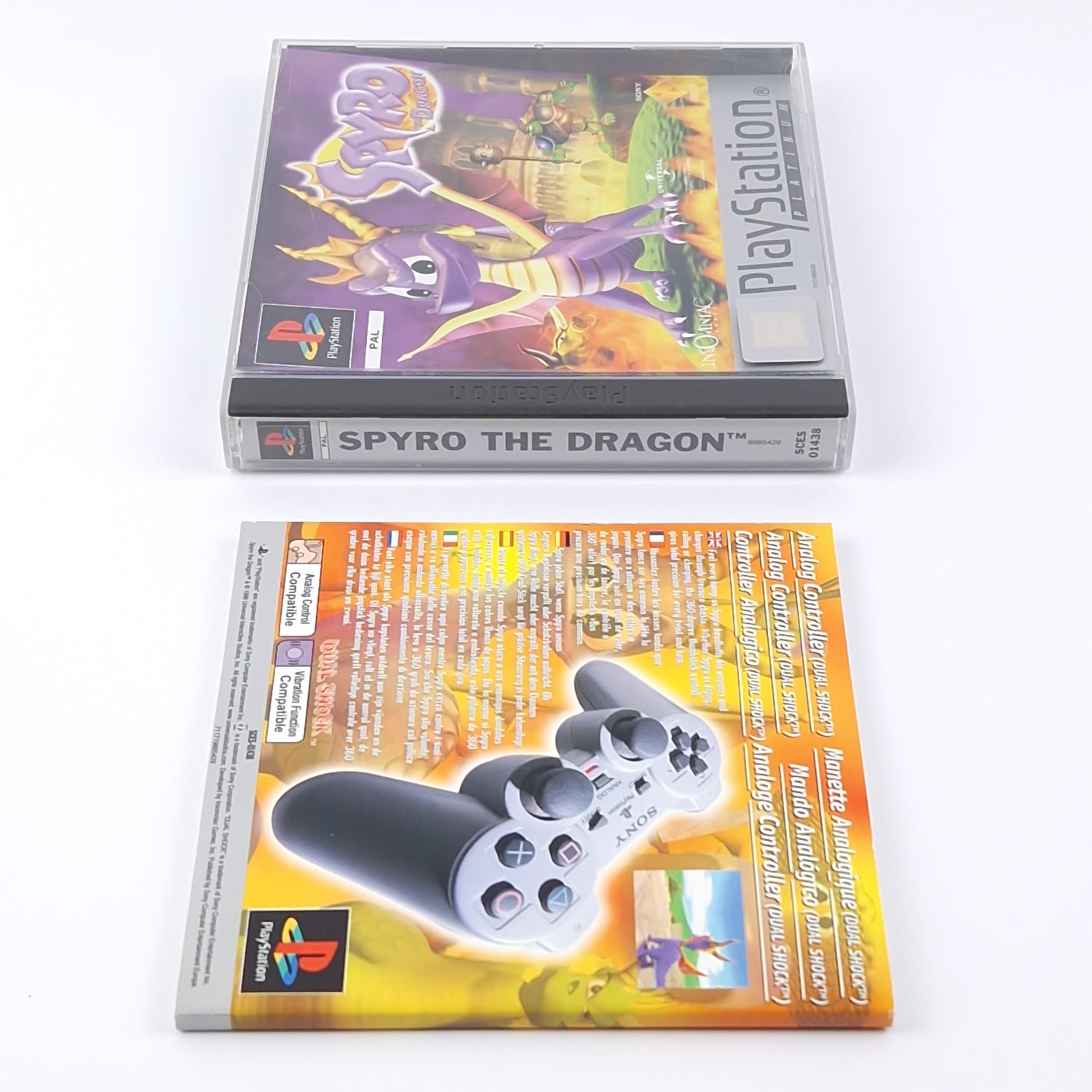 Sony Playstation 1 Spiel : Spyro The Dragon - Platinum OVP CD | PS1 PSX Game