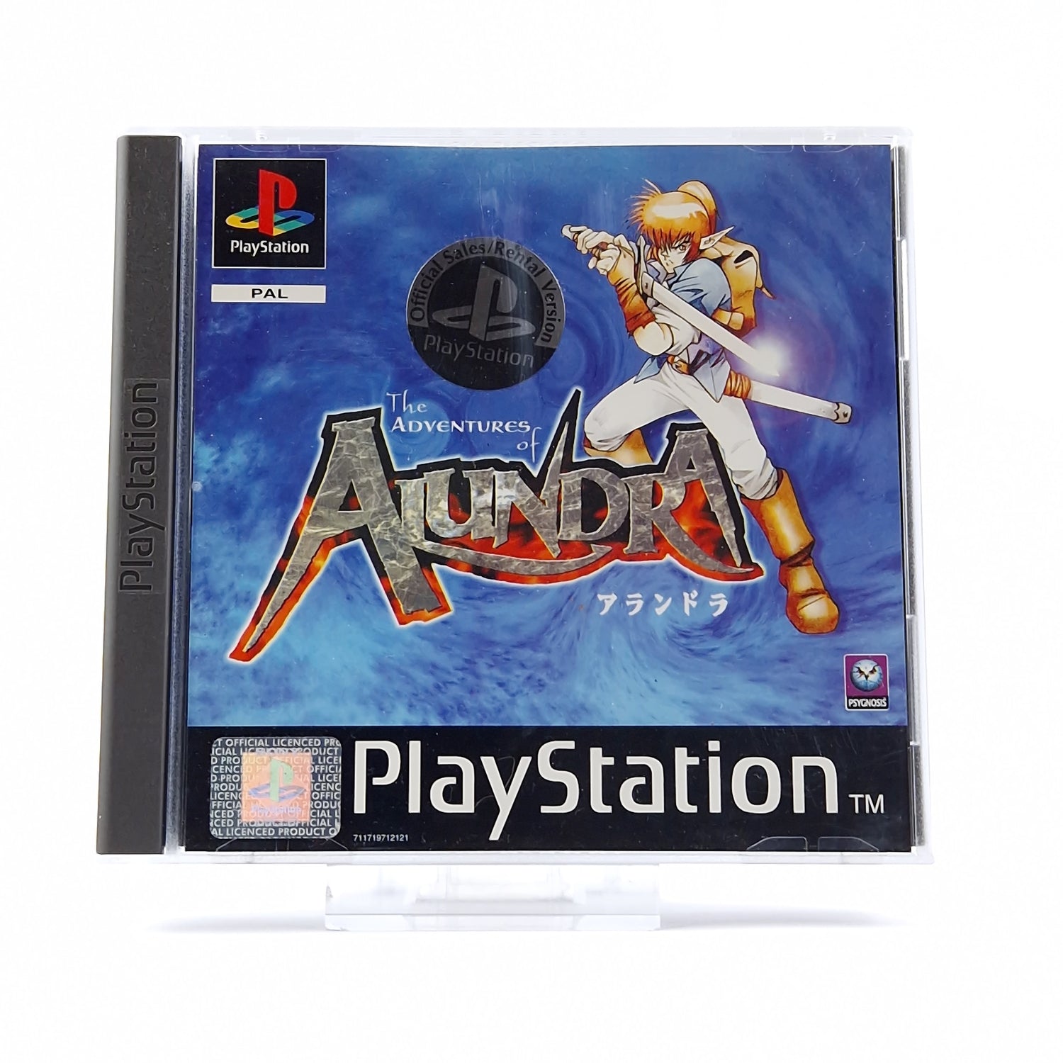 Sony Playstation 1 Spiel : The Adventures of Alundra - OVP CD | PAL PS1 PSX Game