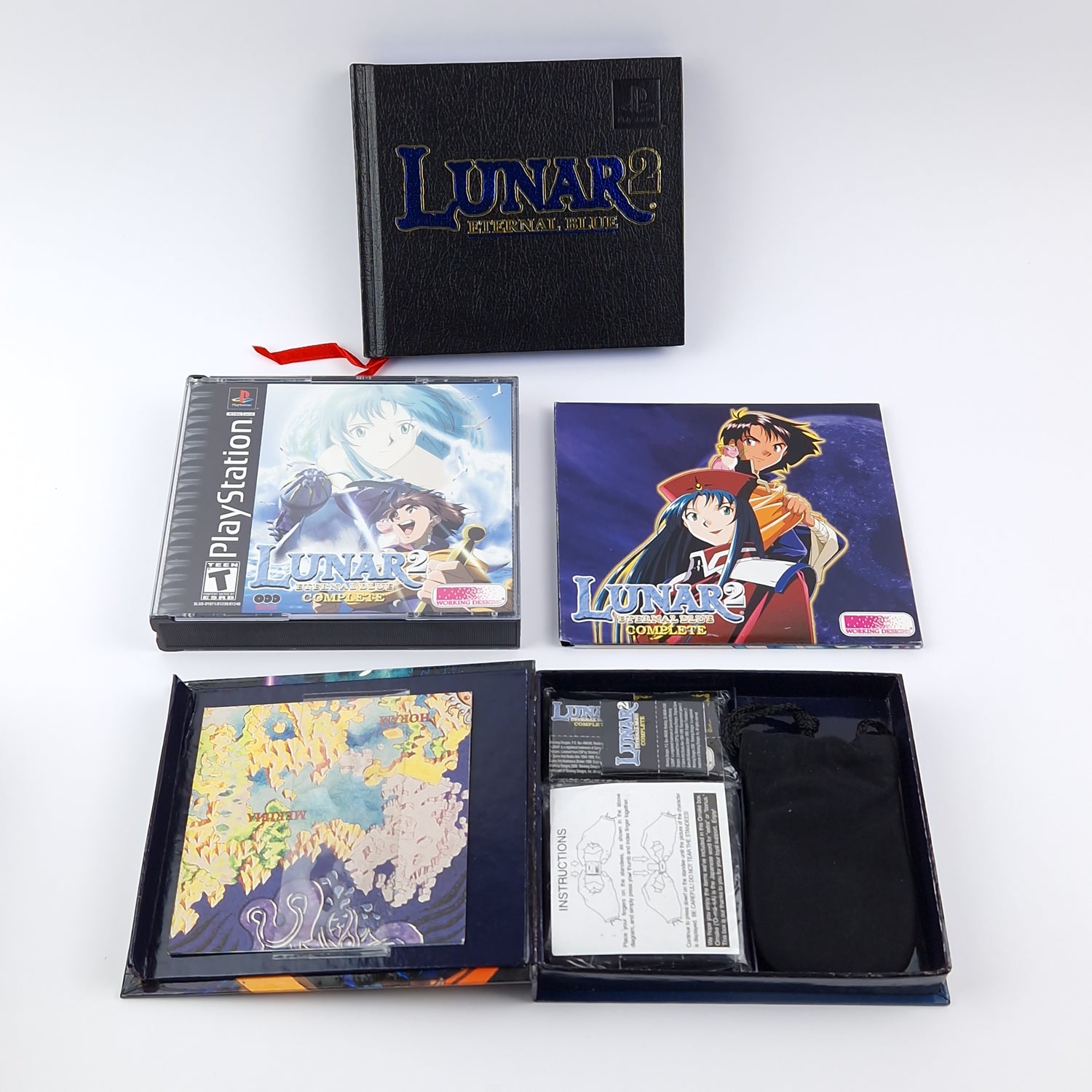 Sony Playstation 1 Game: Lunar 2 Eternal Blue Complete - OVP CD | PS1 NTSC USA