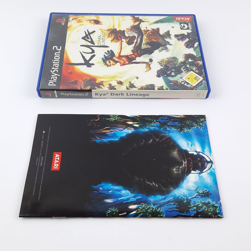 Sony Playstation 2 Spiel : Kya Dark Lineage - OVP Anleitung CD PAL | PS2 Game