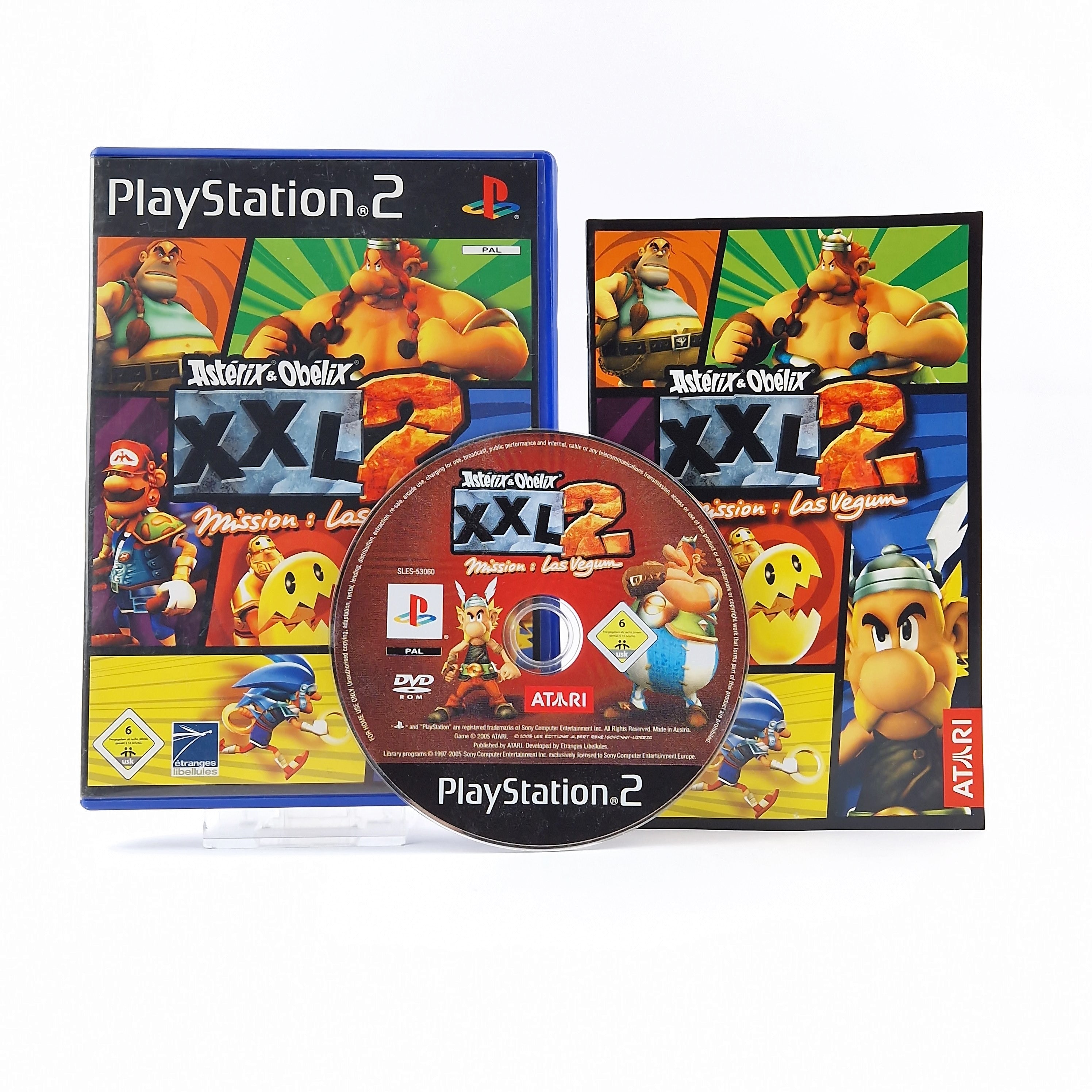 Sony Playstation 2 Game: Asterix &amp; Obelix XXL 2 Mission: Las Vegum - PS2 OVP