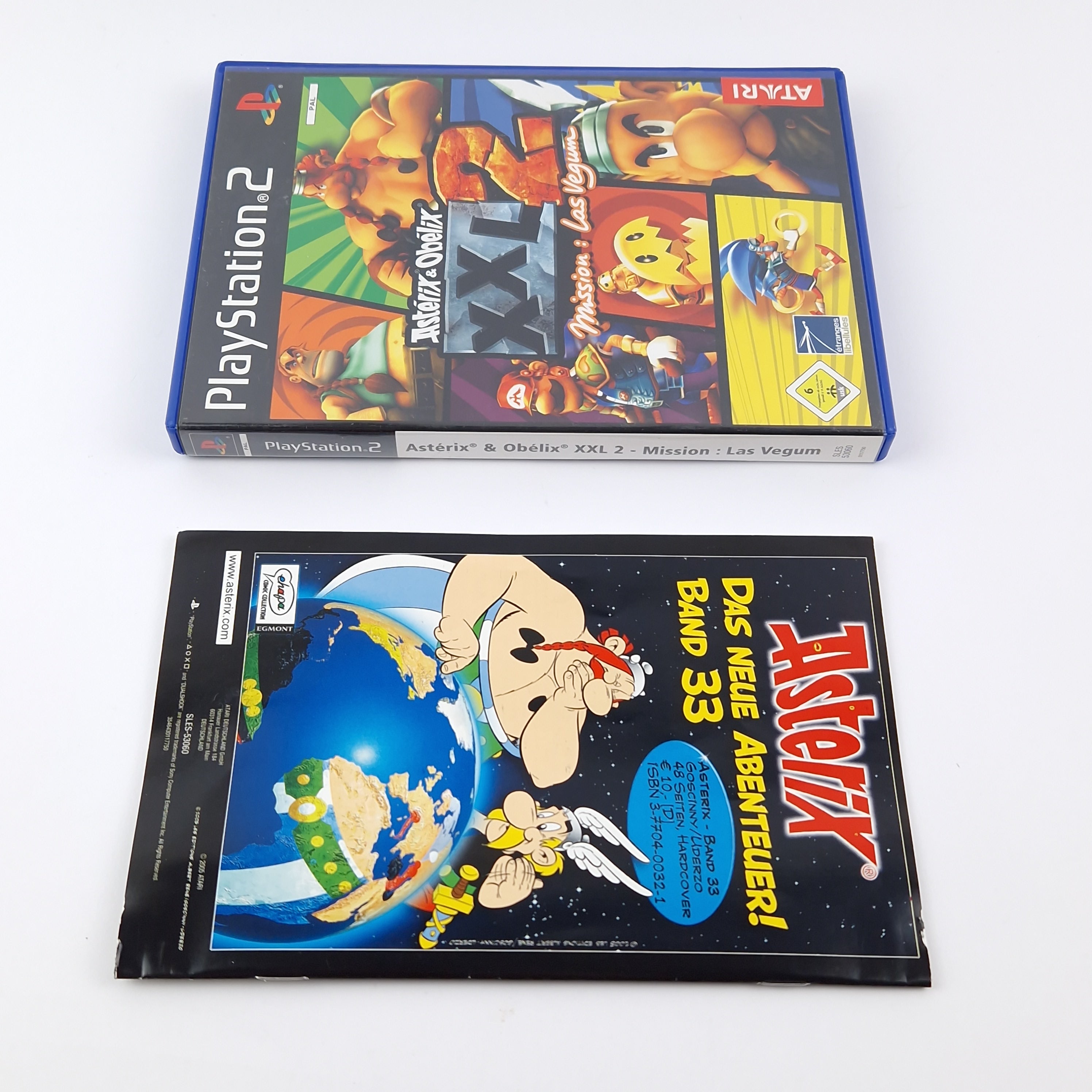 Sony Playstation 2 Game: Asterix &amp; Obelix XXL 2 Mission: Las Vegum - PS2 OVP