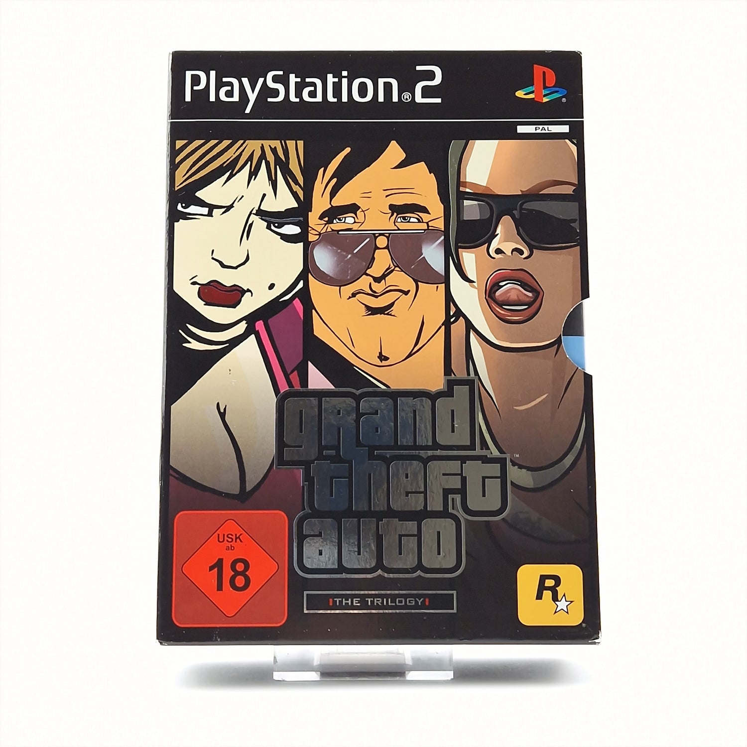 Sony Playstation 2 Spiel : Grand Theft Auto The Trilogy - OVP Anleitung GTA PS2