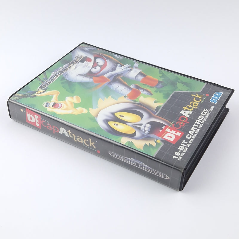 Sega Mega Drive Spiel : De Cap Attack - OVP Anleitung Modul | PAL MD Game