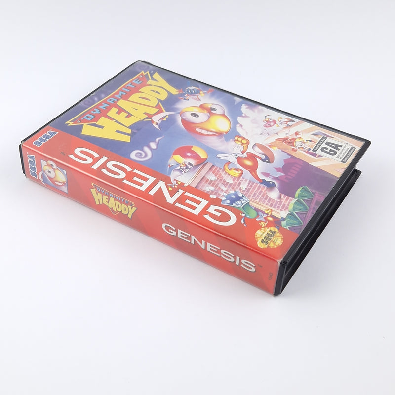 Sega Genesis Spiel : Dynamite Headdy - OVP Anleitung Modul | USA Mega Drive Game