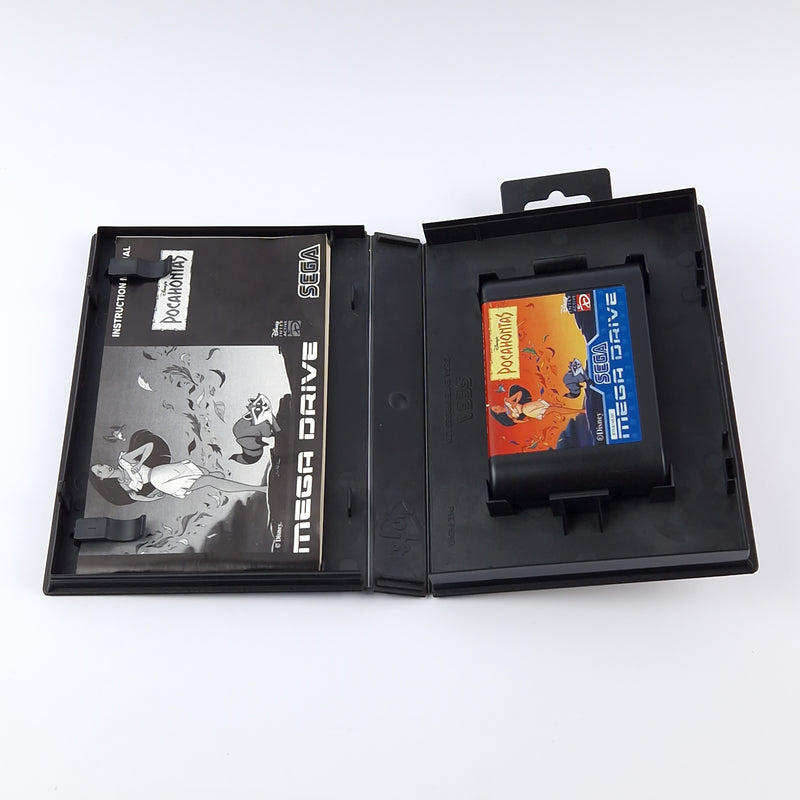Sega Mega Drive Spiel : Disneys Pocahontas - OVP Anleitung Modul | PAL MD Game