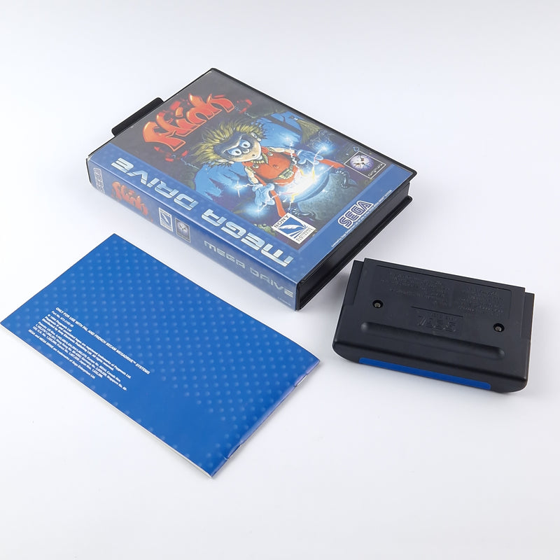 Sega Mega Drive Spiel : Flink - OVP Anleitung Modul | PAL MD Game
